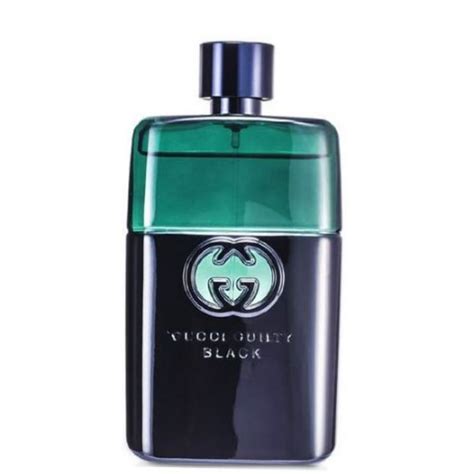 gucci cologne black bottle|gucci guilty black price.